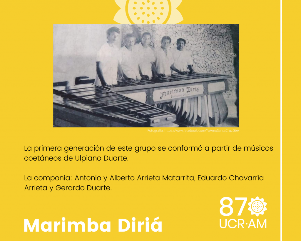 Primera generación de Marimba Diriá