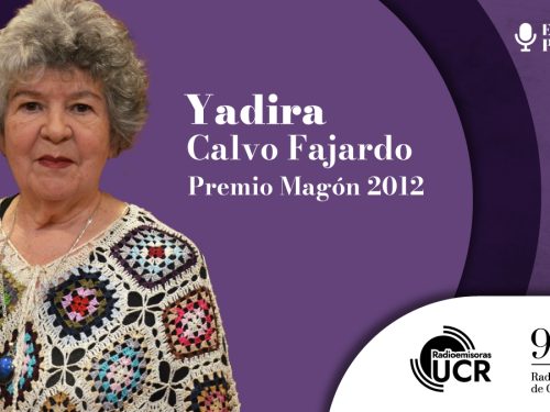 Yadira Calvo Fajardo, Premio Nacional de Cultura 2012
